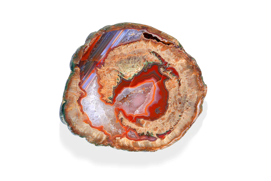 bigstock Agate Geode And Crystals With 350442175 3