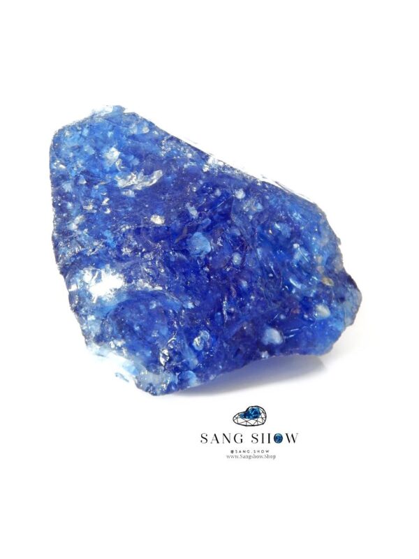ابسیدین دانه برفی آبی نمونه اصل و معدنی S583 - تصویر 3