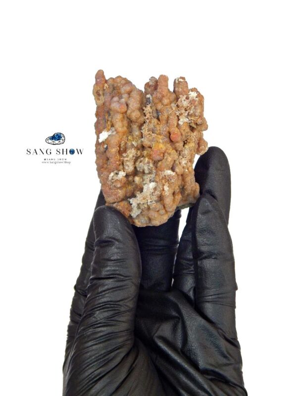 سنگ راف عقیق انگوری ویژه و اصل و معدنی S613 - تصویر 4