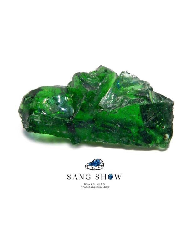 ابسیدین سبز ویژه و خالص نمونه کمنظیر و استثنایی سنگشو S685 - تصویر 3