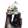 سنگ خون ( blood stone)  نمونه زیبا با همرشدی عقیق S711 - تصویر 4