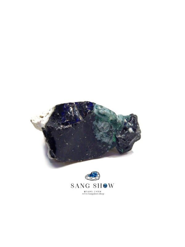 سنگ ابسیدین رنگین کمانی نمونه استثنایی روی بستر s948 - تصویر 2