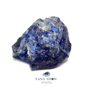 ابسیدین آبی blue obsidian استثنایی و دانه برفی S1063