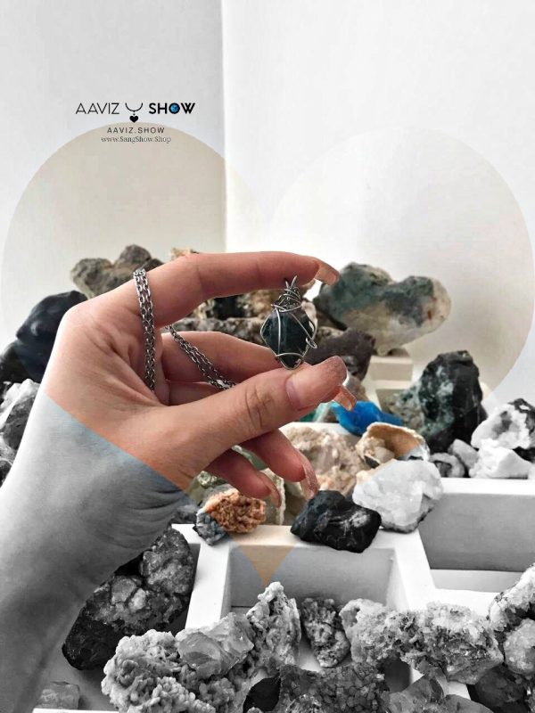 آویز راف سنگ خون نمونه راف و معدنی A897 - تصویر 4