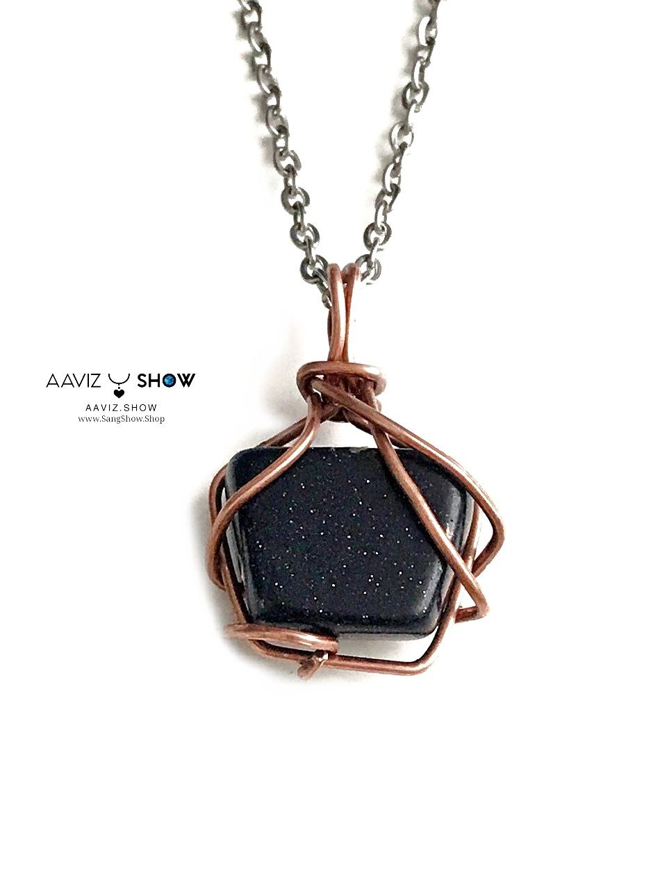 گردنبند سنگی دلربا با شاین عالی نمونه اصل و معدنی A1366 7 photo 2025 12 18 11 23 36