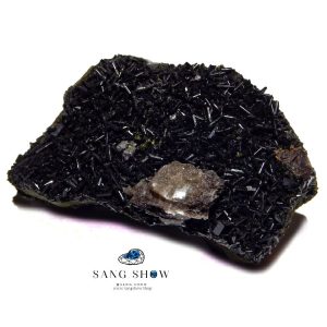 اپیدوت کلکسیونی با همرشدی سلنایت نمونه استثنایی و اصل و معدنی S1803