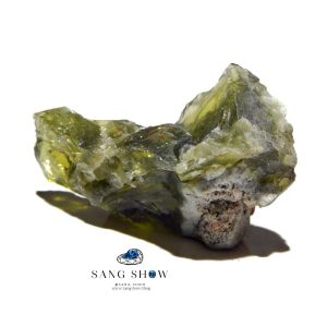 سنگ ابسیدین سبز خاص نمونه استثنایی و اصل و معدنی S1815