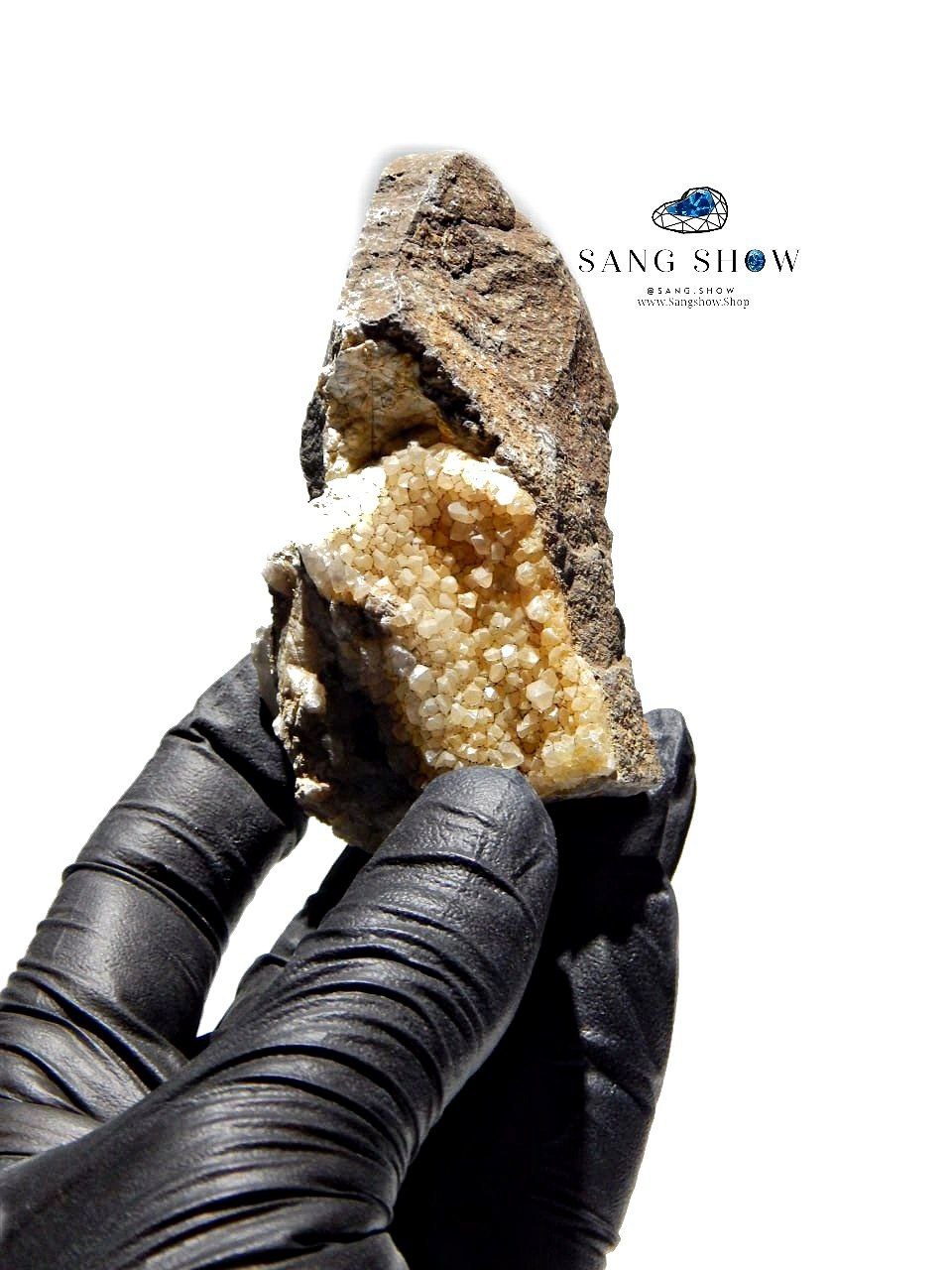 سنگ راف سیترین بستر دار نمونه استثنایی و اصل و معدنی S1817 7 photo 2025 12 29 16 03 08