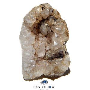 ژئود کوارتز شفاف نمونه استثنایی و اصل و معدنی S1818