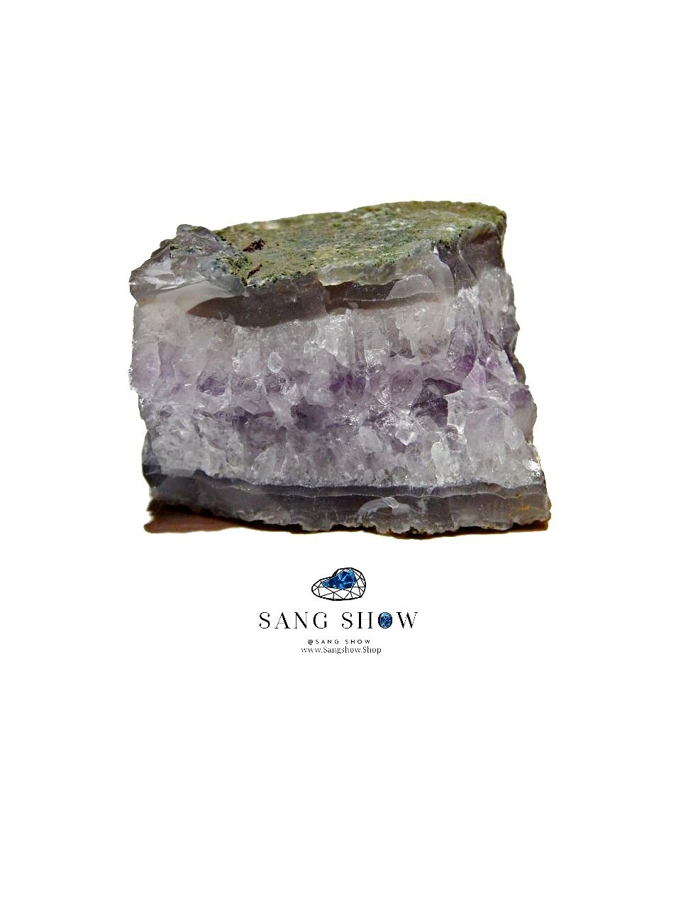 سنگ راف آمیتیست با حاشیه عقیق کبود نمونه استثنایی و اصل و معدنی S1830 2 photo 2025 12 29 16 50 36