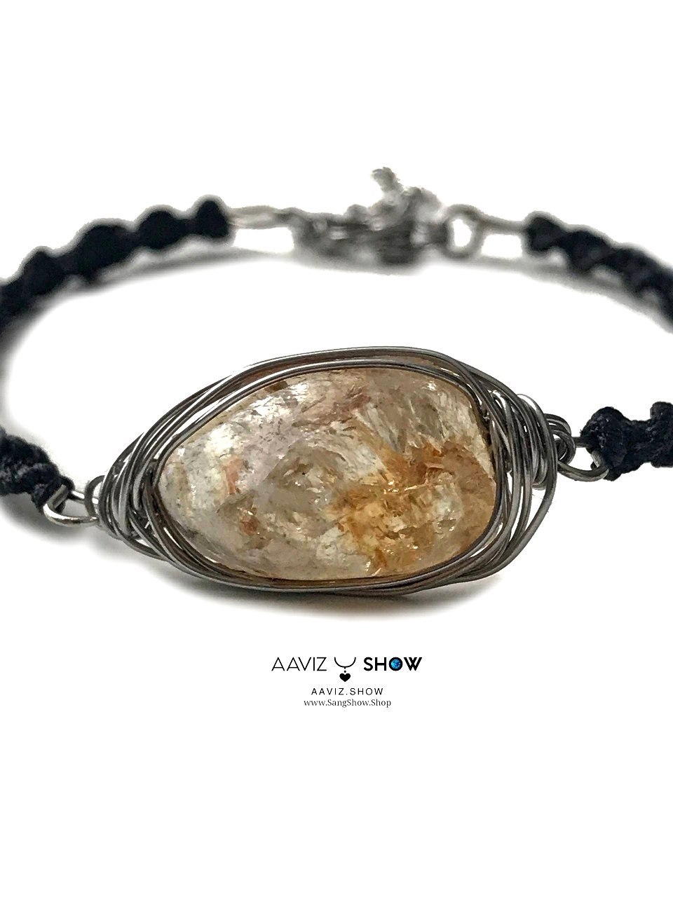 دستبند سنگی سیترین نمونه اصل و معدنی D136 3 دستبند سنگی سیترین نمونه اصل و معدنی D136 - تصویر 2