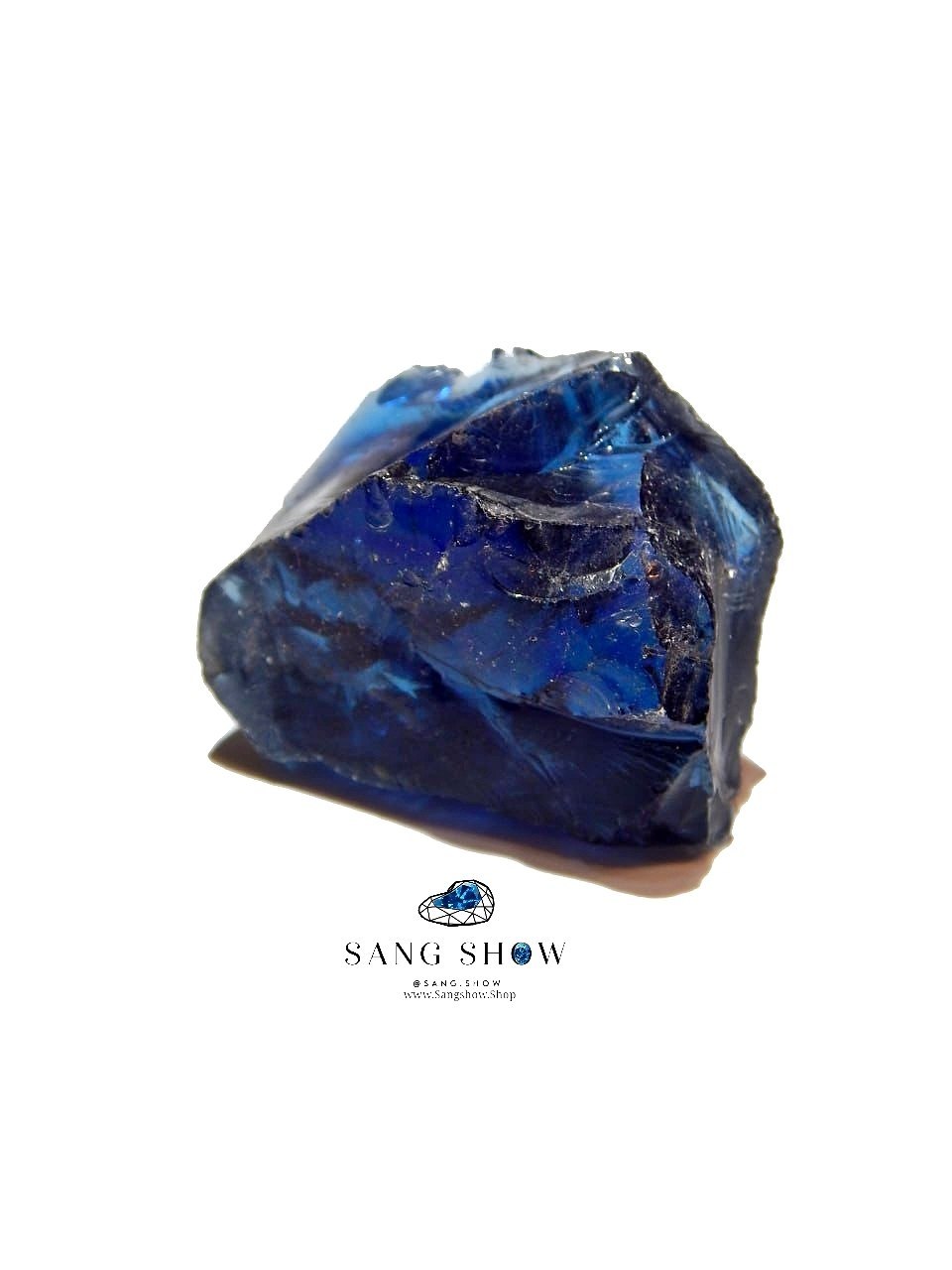 سنگ راف ابسیدین آبی نمونه استثنایی و معدنی S1835 2 photo 2026 01 01 13 27 34