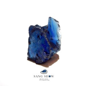 سنگ راف ابسیدین آبی نمونه استثنایی و معدنی S1835