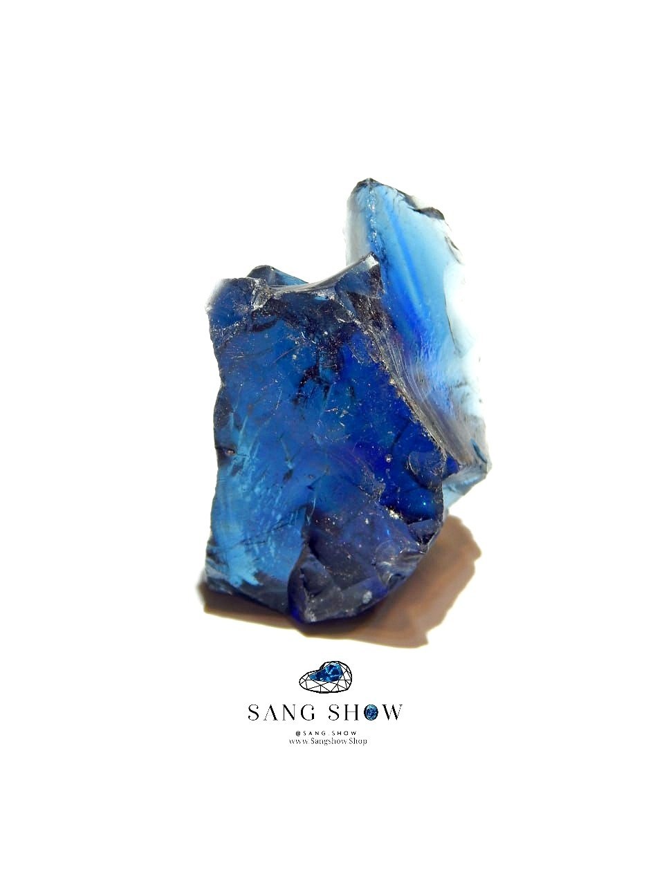 سنگ راف ابسیدین آبی نمونه استثنایی و معدنی S1835 5 سنگ راف ابسیدین آبی نمونه استثنایی و معدنی S1835 - تصویر 3