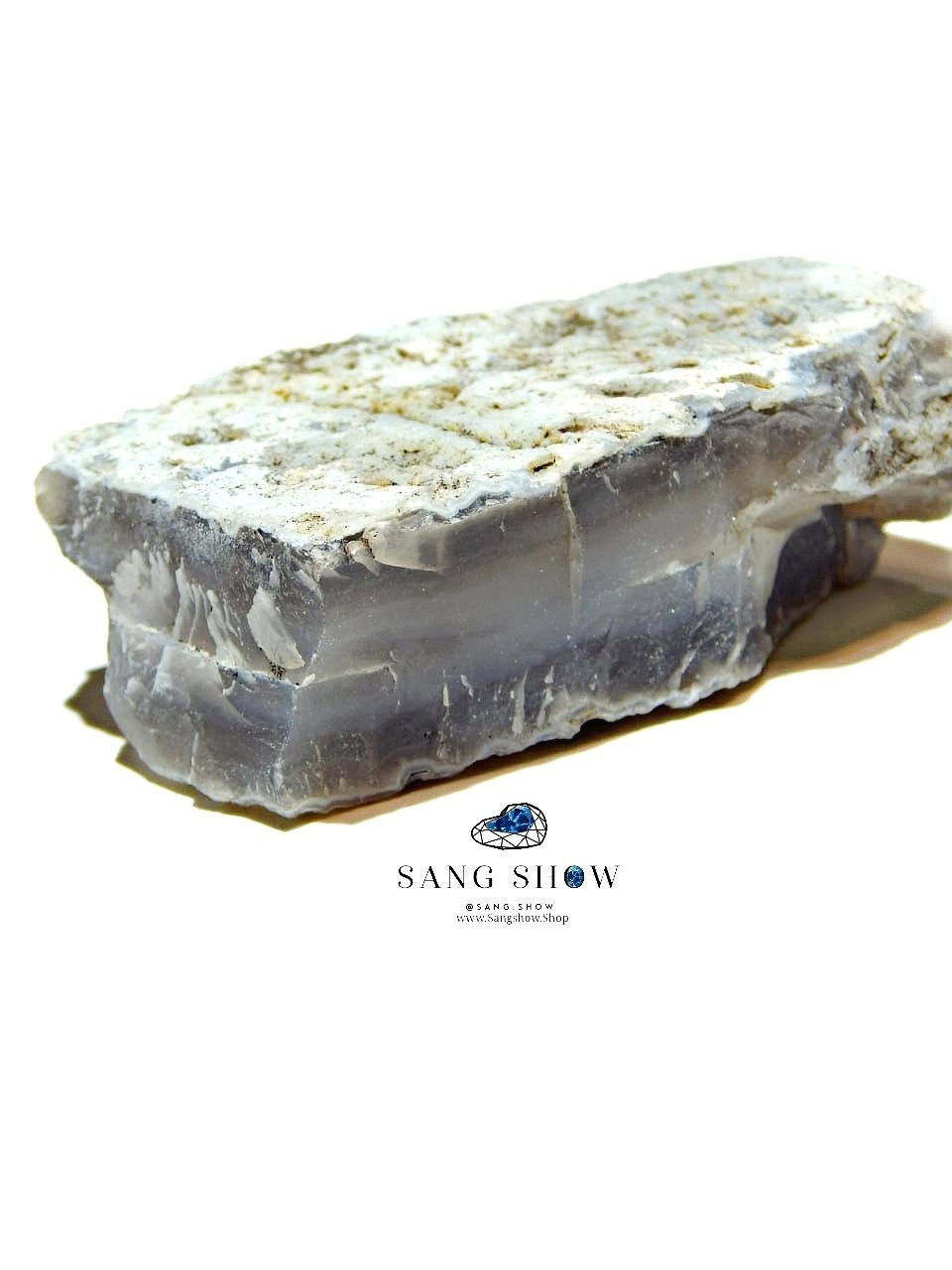 عقیق بوتسوانا کبود لیزری نمونه استثنایی و اصل و معدنی S1838 5 عقیق بوتسوانا کبود لیزری نمونه استثنایی و اصل و معدنی S1838 - تصویر 3