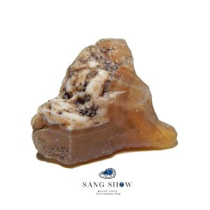 سنگ عقیق کارنلین نارنجی نمونه استثنایی و اصل و معدنی S1859