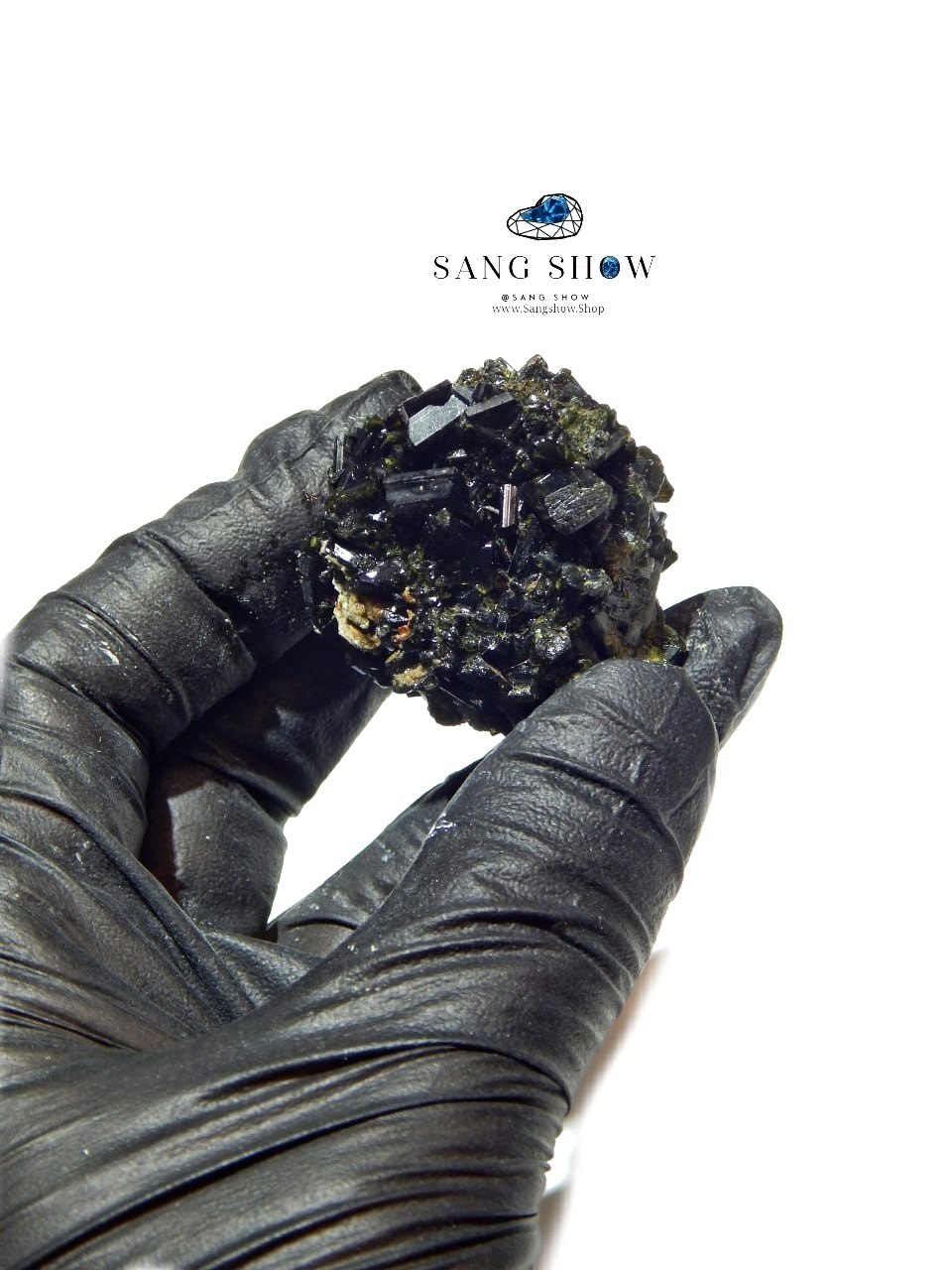 سنگ اپیدوت راف و استثنایی نمونه استثنایی و اصل و معدنی S1869 6 photo 2026 01 05 12 17 42