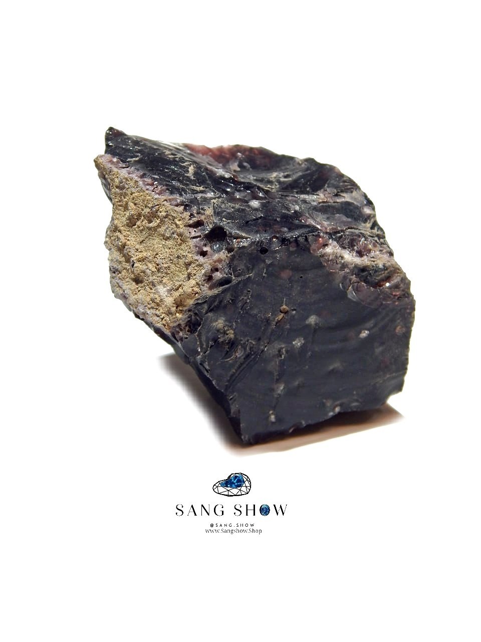 سنگ ابسیدین سرخ معدنی دانه برفی نمونه استثنایی و اصل و معدنی S1865 5 سنگ ابسیدین سرخ معدنی دانه برفی نمونه استثنایی و اصل و معدنی S1865 - تصویر 3