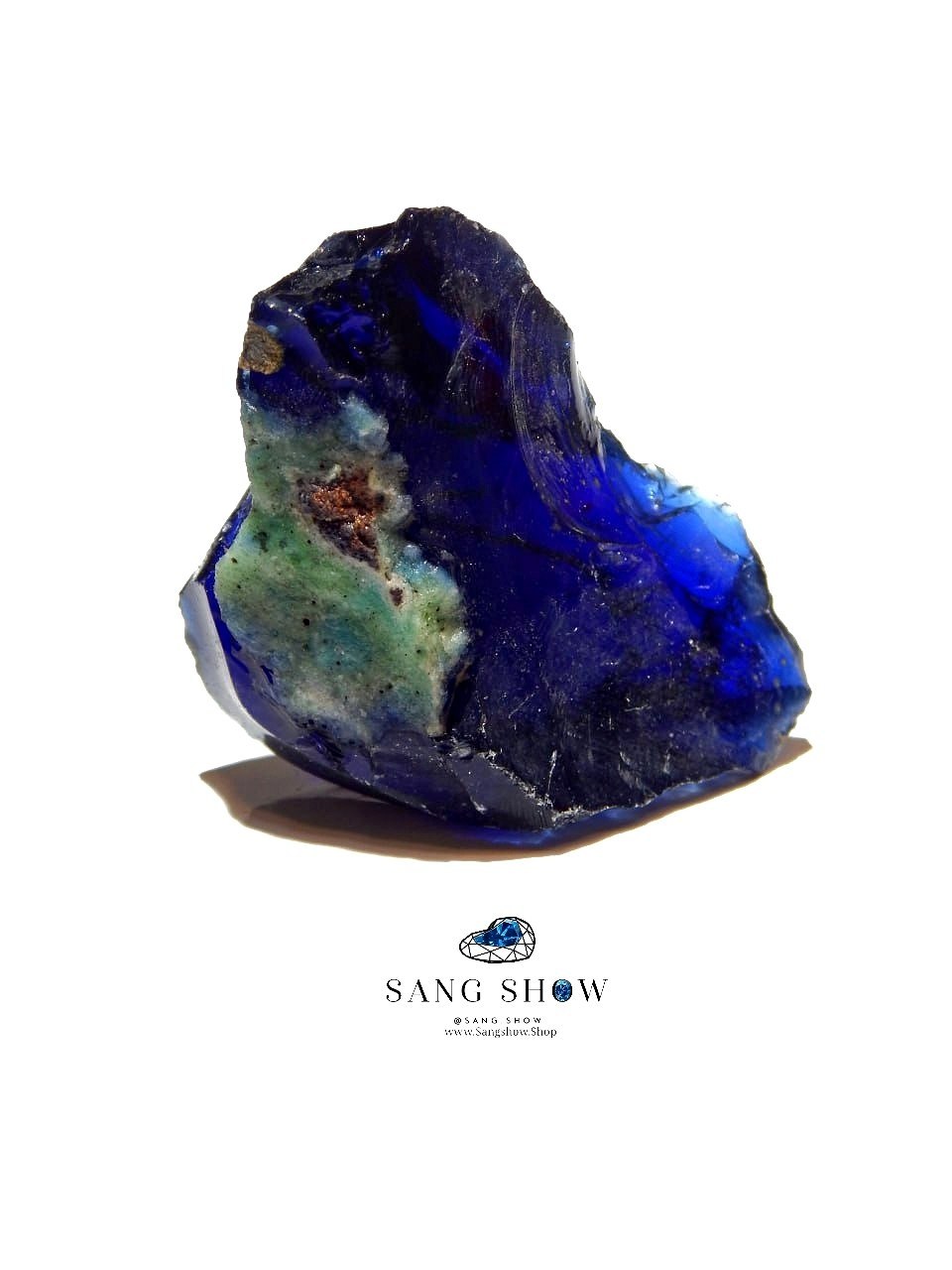 ابسیدین کبالت راف بستر دار نمونه استثنایی و اصل و معدنی S1873 4 ابسیدین کبالت راف بستر دار نمونه استثنایی و اصل و معدنی S1873 - تصویر 2