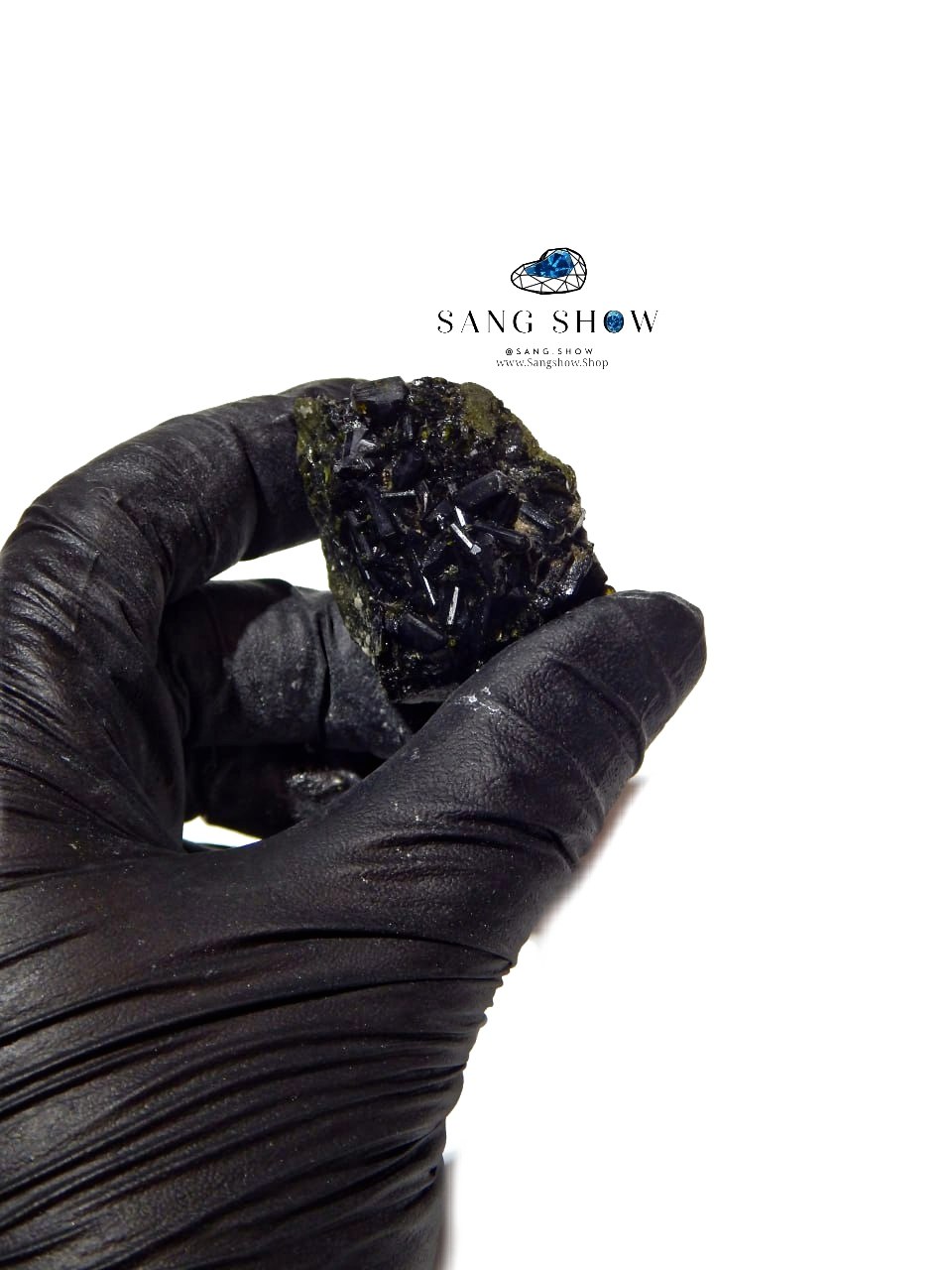 سنگ راف اپیدوت پربلور نمونه استثنایی و اصل و معدنی S1874 7 photo 2026 01 05 13 03 01