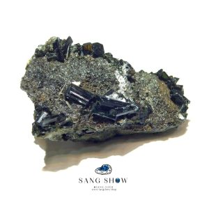 اپیدوت زیبا و پر بلور نمونه استثنایی و اصل و معدنی S1875