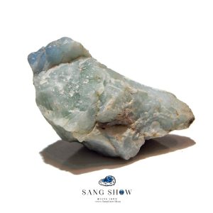 کوارتز آبی دو رنگ راف و انحصاری نمونه استثنایی و اصل و معدنی S1878