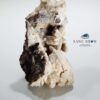 سنگ کلسیت مخروطی با همرشدی کوارتز شکری S308