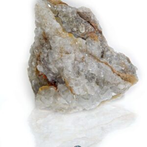 سنگ راف سلستین شفاف معدنی با بلورهای بزرگ S406