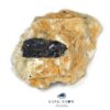 سنگ تورمالین سیاه (شورل) اصل بر روی بستر S536 - تصویر 2