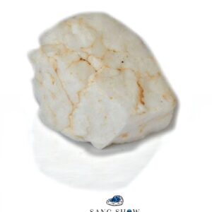 سنگ جاسپر سفید راف و معدنی نمونه زیبا S538