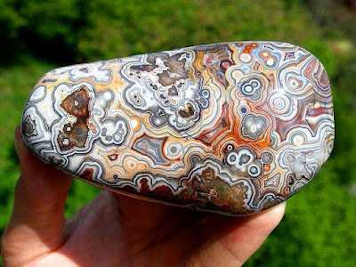 Crazy lace agate From MEXICO Chihuahua Mun. de Buenaventura