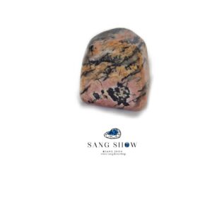 سنگ رودونیت اصل و تامبل شده نمونه زیبا S606