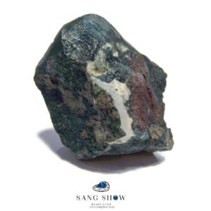 نمونه زیبا سنگ خون استثنایی و زیبا راف و اصل و معدنی S683