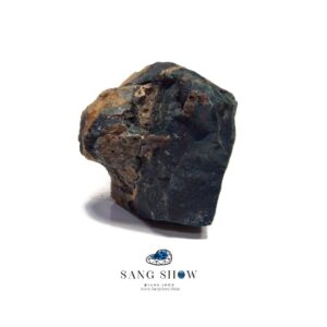 سنگ خون نمونه زیبا و اصل و معدنی با همرشدی عقیق S795
