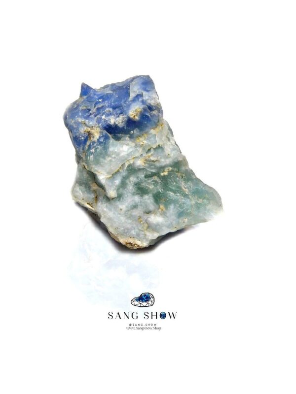 سنگ کوارتز آبی نمونه زیبا و معدنی برزیل S799 - تصویر 2
