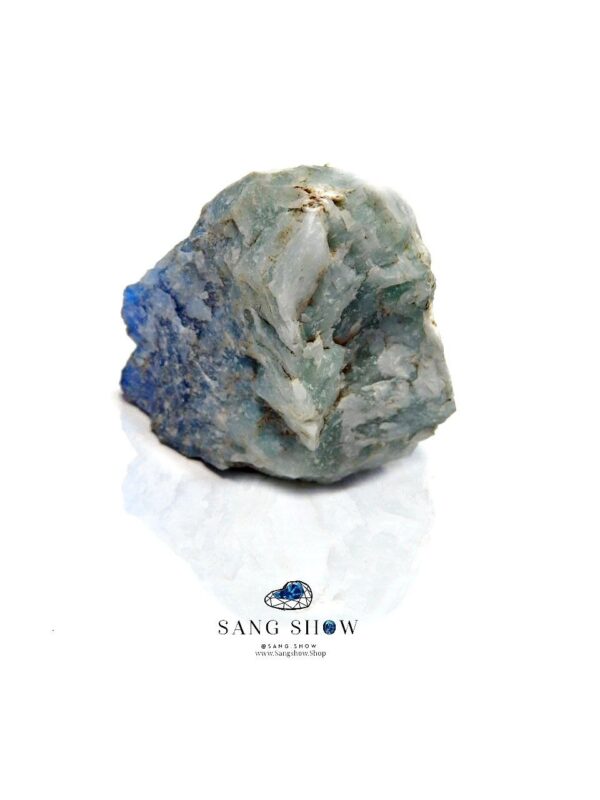 سنگ راف کوارتز آبی blue quartz نمونه معدنی و انحصاری S813