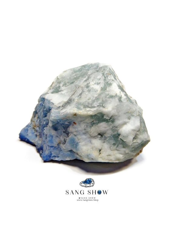سنگ راف کوارتز آبی blue quartz نمونه معدنی و انحصاری S813 - تصویر 3