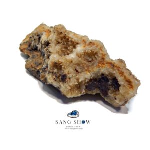 سنگ کلسیت تجمعی ریز بلور نمونه زیبا و معدنی S975