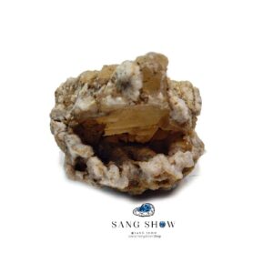 ژئود سنگ سلنایت استثنایی و معدنی نمونه استثنایی S1032