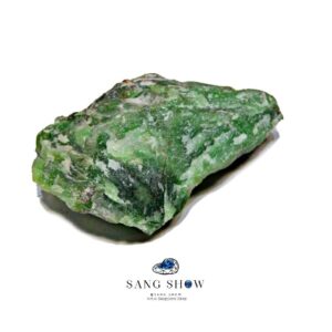 سنگ اونتورین سبز راف برزیل اصل و معدنی و استثنایی S1187