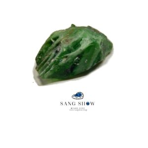 سنگ راف ابسیدین سبز نمونه استثنایی و اصل و معدنی S1188