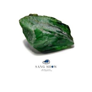 سنگ راف ابسیدین سبز نمونه استثنایی و اصل و معدنی S1188