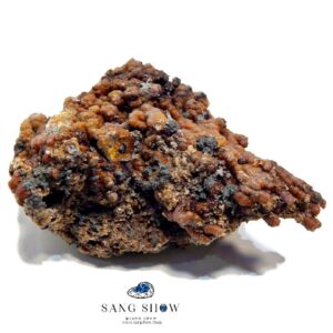 عقیق انگوری (grape agate ) کلکسیونی نمونه استثنایی و اصل و معدنی S1271