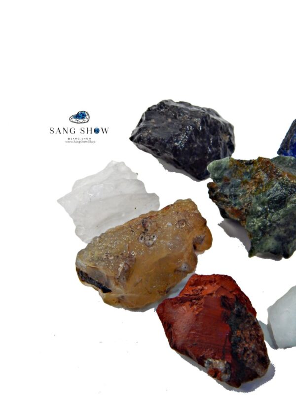 پک سنگهای معدنی 7 چاکرا محصول استثنایی و اصل و معدنی PACK49 - تصویر 2