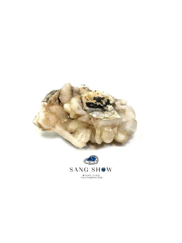 سنگ راف استیلبیت با همرشیدی کوارتز نمونه استثنایی و اصل و معدنی S1782 - تصویر 2