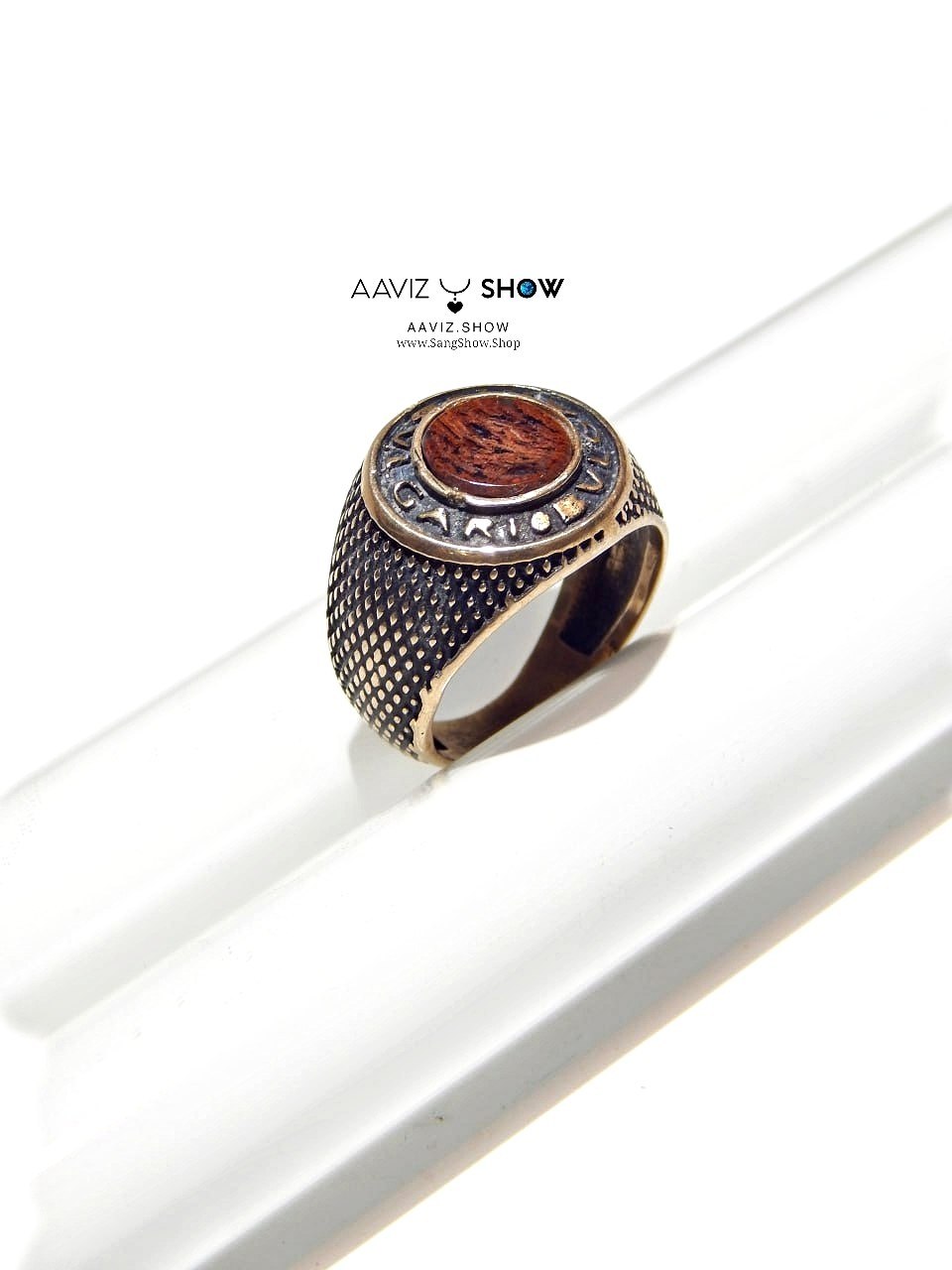 انگشتر مردانه خاص از سنگ موکائیت انحصاری رکاب طلاروس R39 3 انگشتر مردانه خاص از سنگ موکائیت انحصاری رکاب طلاروس R39 - تصویر 2